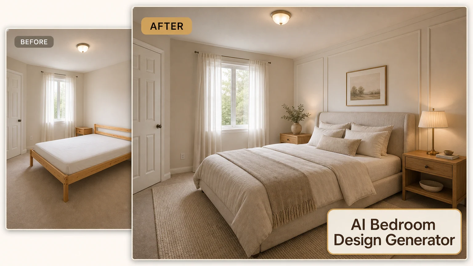 AI Bedroom Design Generator