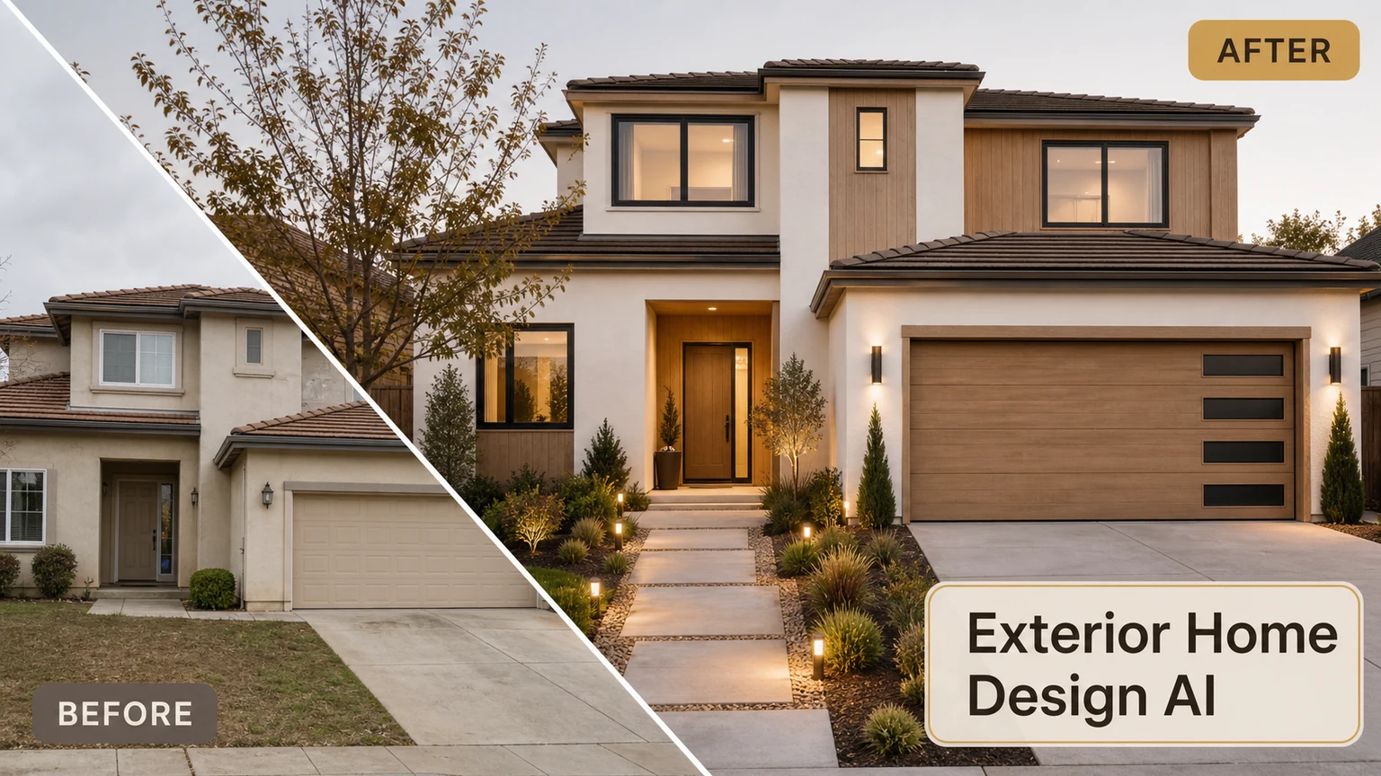 Exterior Home Design AI