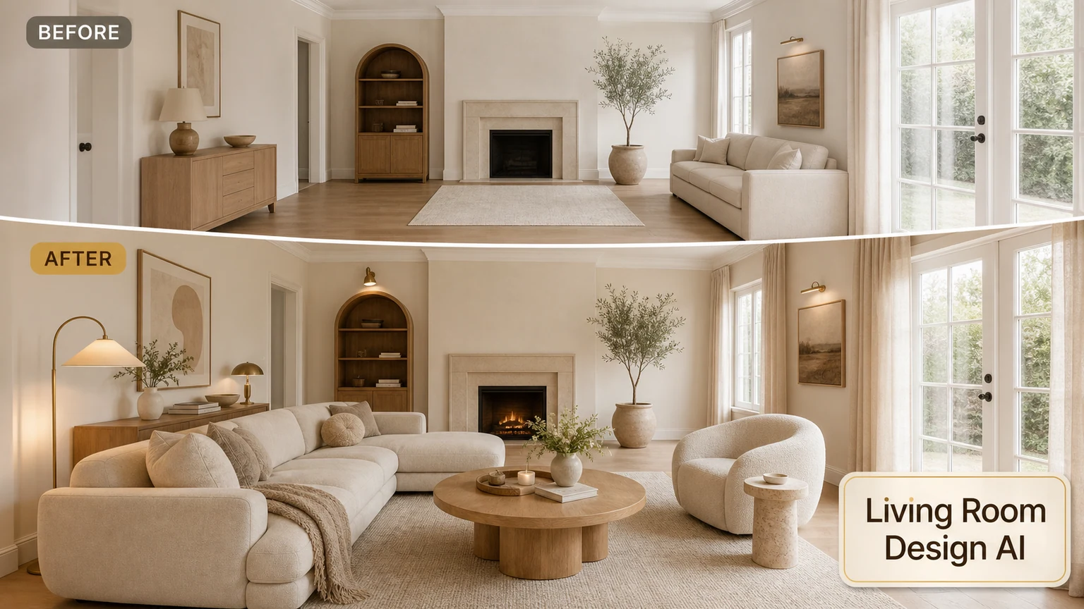 Living Room Design AI